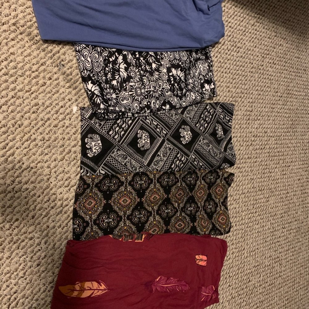 BUNDLE comfy leggings all size large